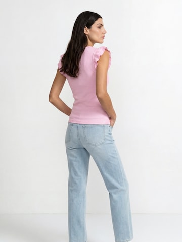 Rich & Royal Top in Pink