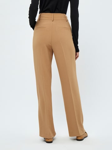 Wide Leg Pantalon à plis 'New Ilsa' minus en marron