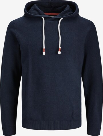 JACK & JONES Sweter 'ROB' w kolorze niebieski: przód