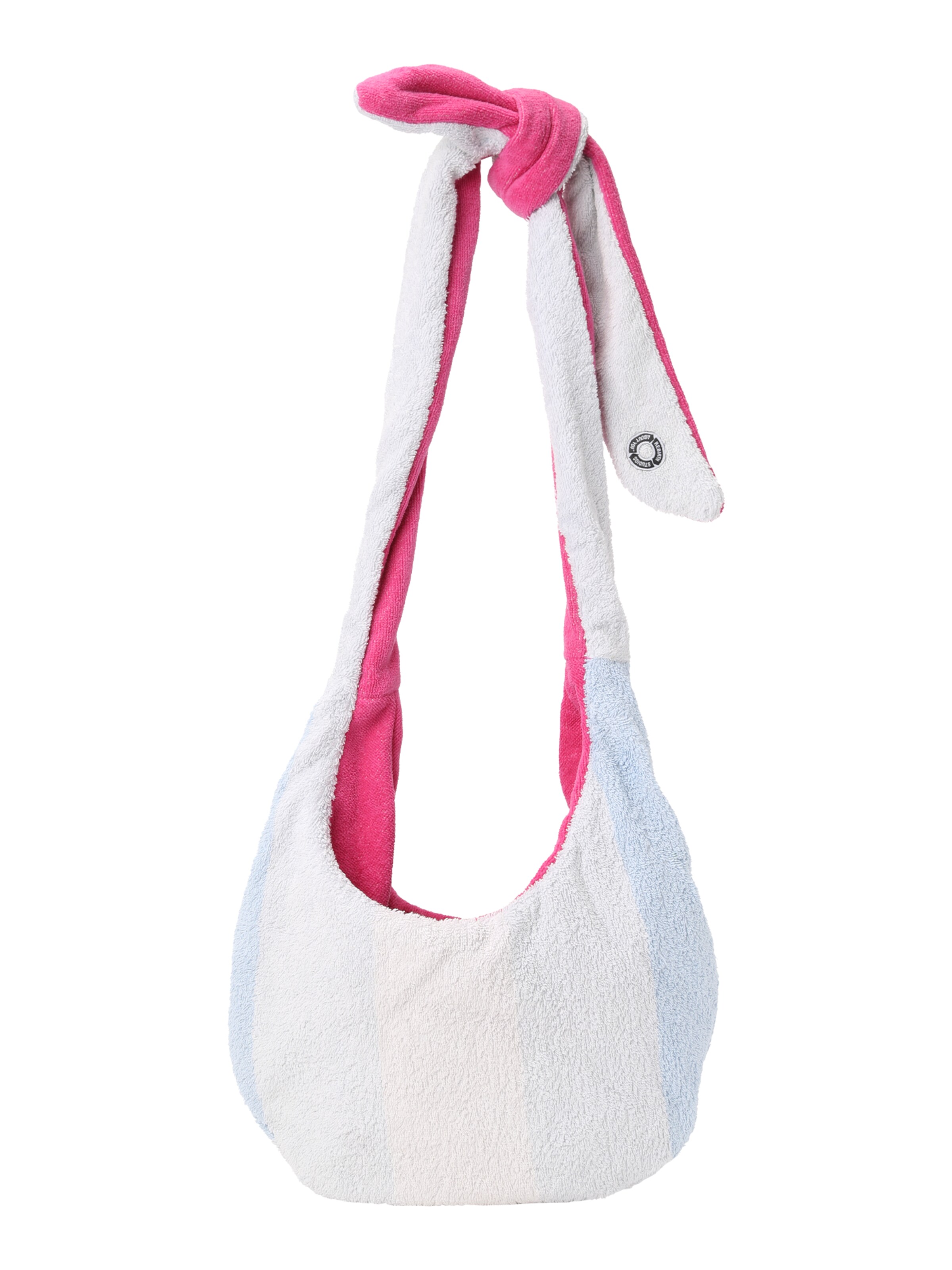 Geantă de umăr de la ABOUT YOU REBIRTH STUDIOS pe roz: față