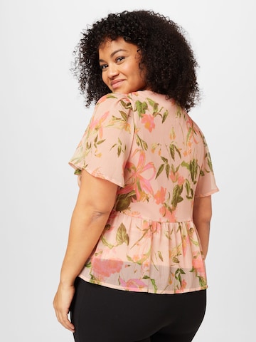 Camicia da donna 'SMILLA' di Vero Moda Curve in rosa