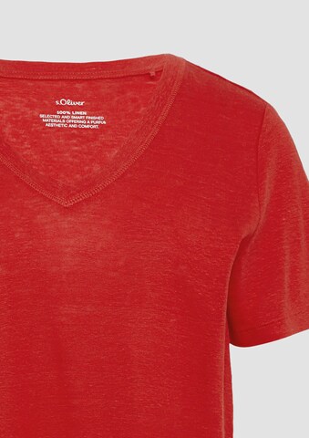 T-shirt s.Oliver en rouge