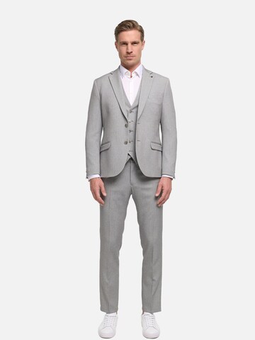 Zuitable Slim fit Pants 'DiSpartaflex SE' in Grey: front