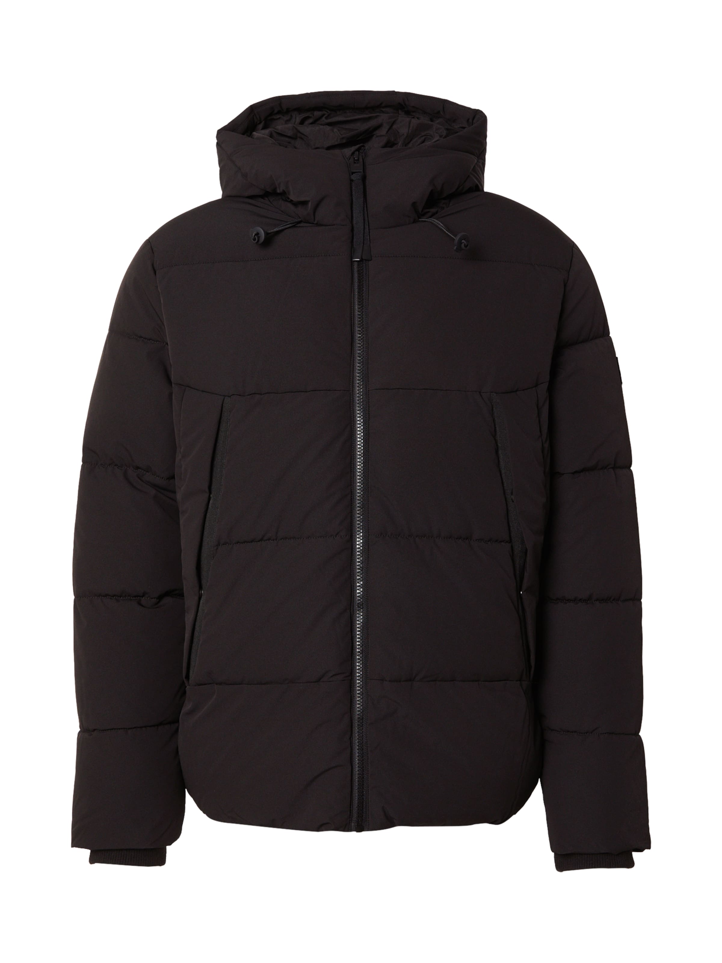 Only & Sons Χειμερινό μπουφάν 'ONSPETE' σε μαύρο: μπροστά
