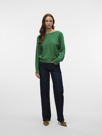 VERO MODA Sweater 'VMLUX' in Green