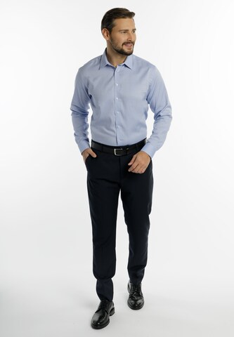 DreiMaster Klassik Regular fit Business Shirt in Blue