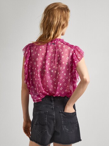 Pepe Jeans - Blusa 'MARLEY' en rosa