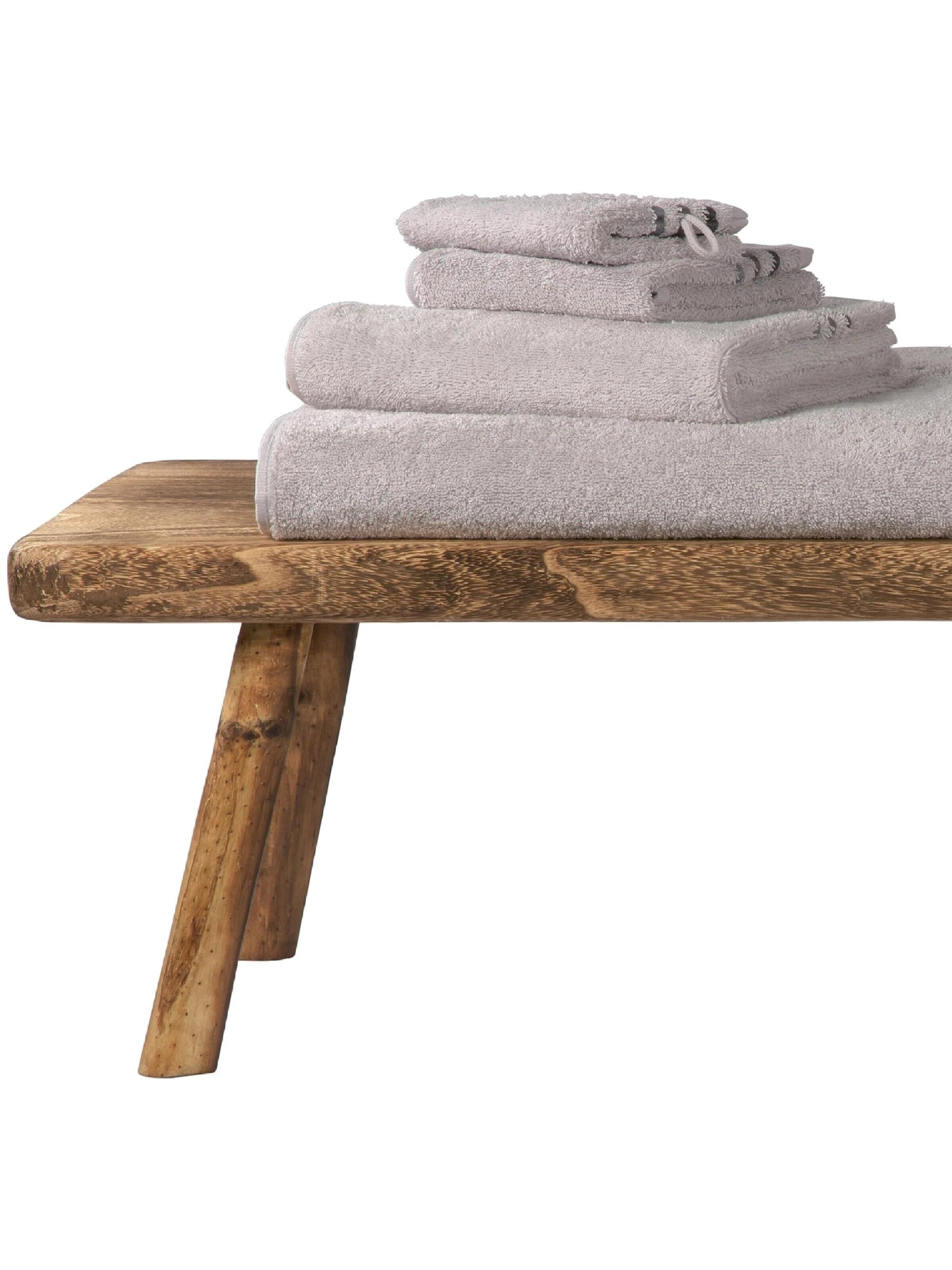SCHIESSER Waschhandschuhe 'Skyline Color' in Grau