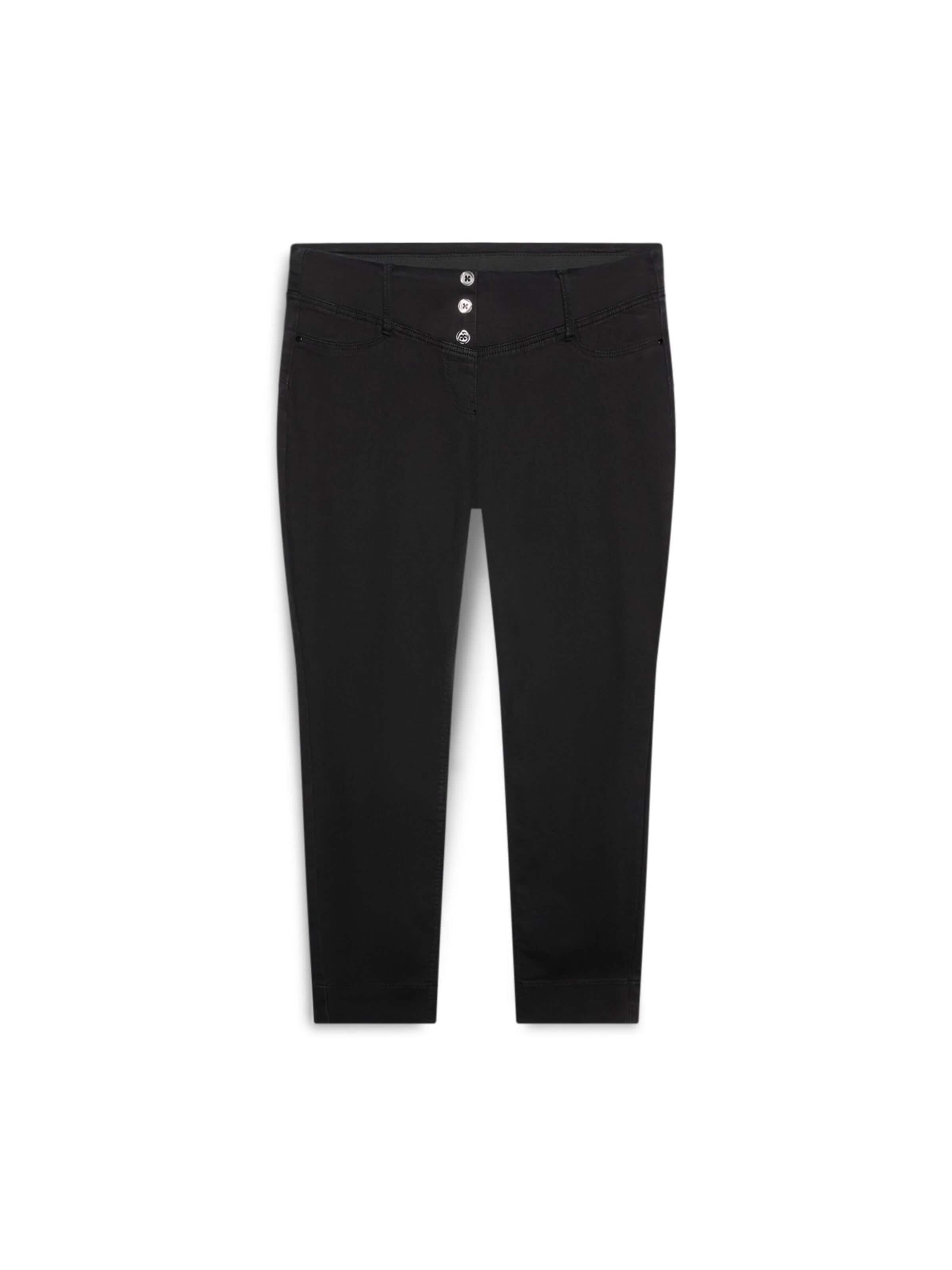Skinny Jean Fiorella Rubino en noir : devant
