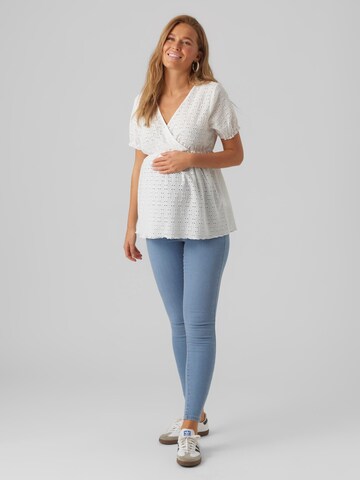Vero Moda Maternity Blouse 'VMMUlrikke' in White