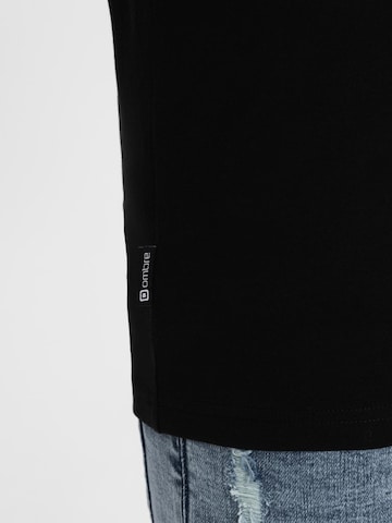 Ombre Shirt in Black