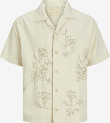 JACK & JONES Comfort Fit Skjorte 'ANTHONY' i beige: forside
