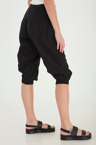 PULZ Jeans Tapered Harem Pants 'JILL' in Black