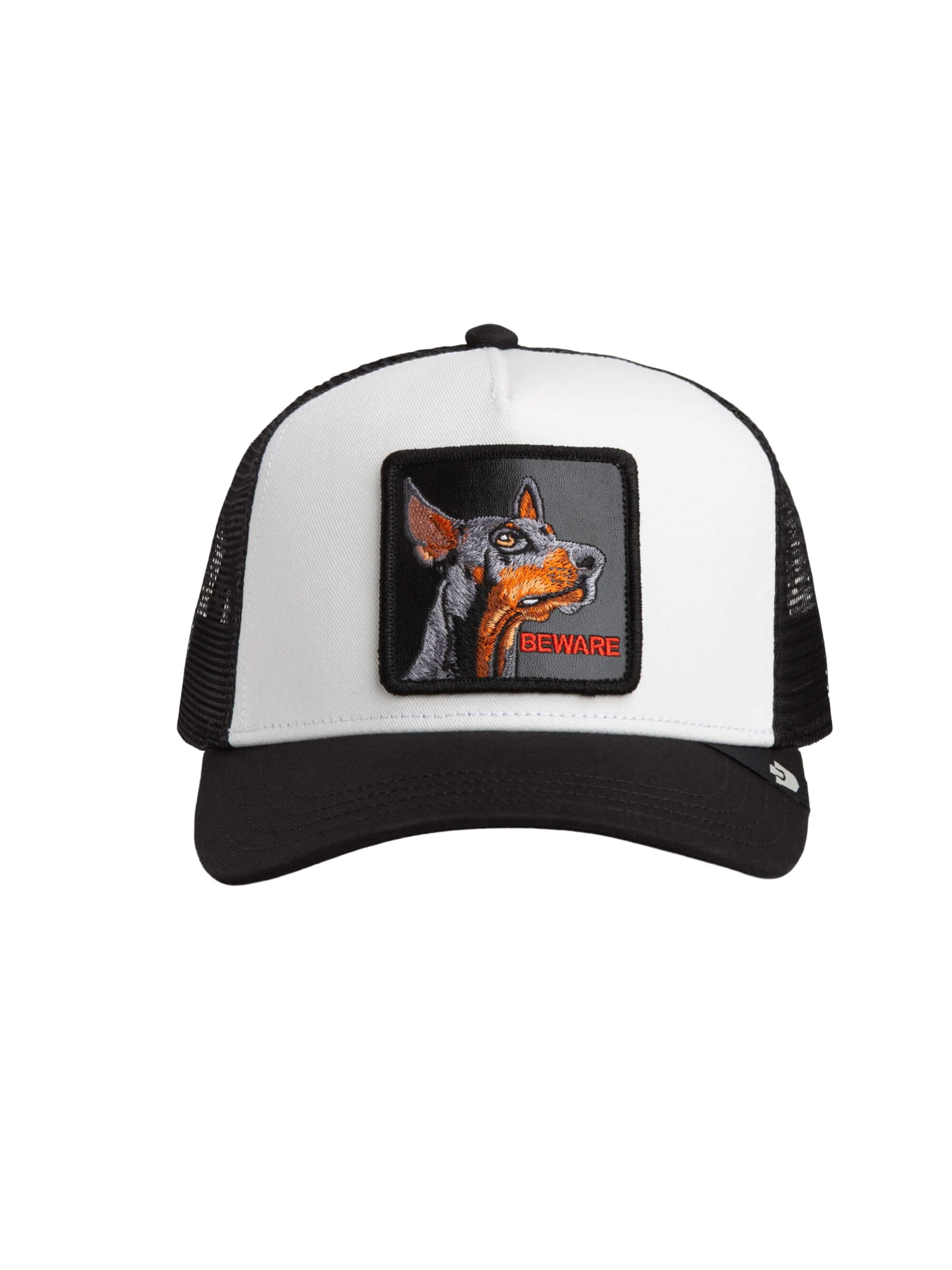 GOORIN Bros. Cap 'Beware'‌‌‌‌‌‌‌‌‌‌ in Schwarz: Vorderseite