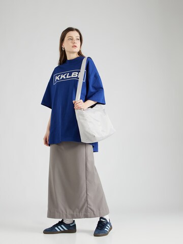 T-shirt oversize Karo Kauer en bleu