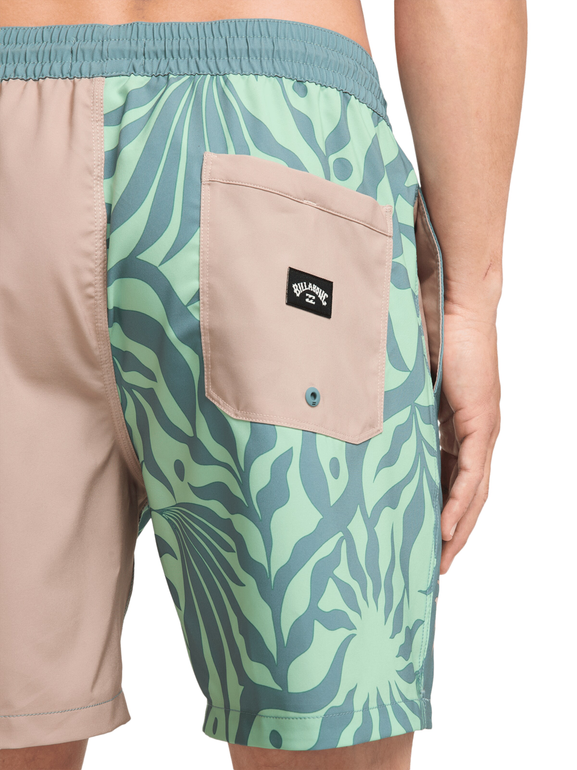 BILLABONG Badeshorts 'Reflection Layback' in Grün