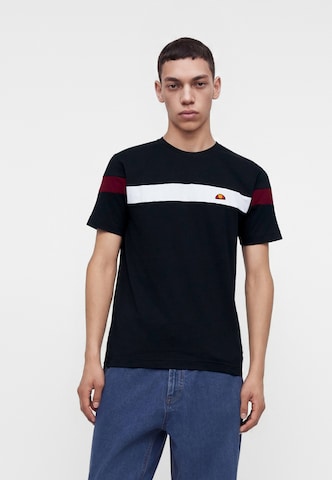 T-Shirt 'Caserio' ELLESSE en noir : devant