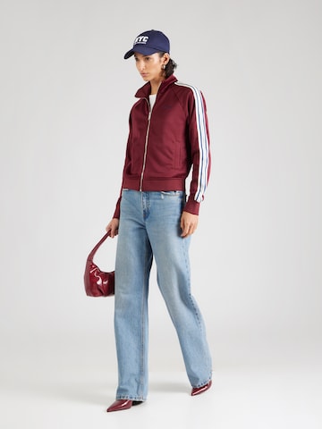 Veste de survêtement Calvin Klein Jeans en rouge