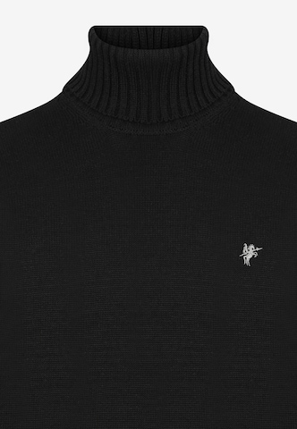 DENIM CULTURE Sweater 'Jason' in Black