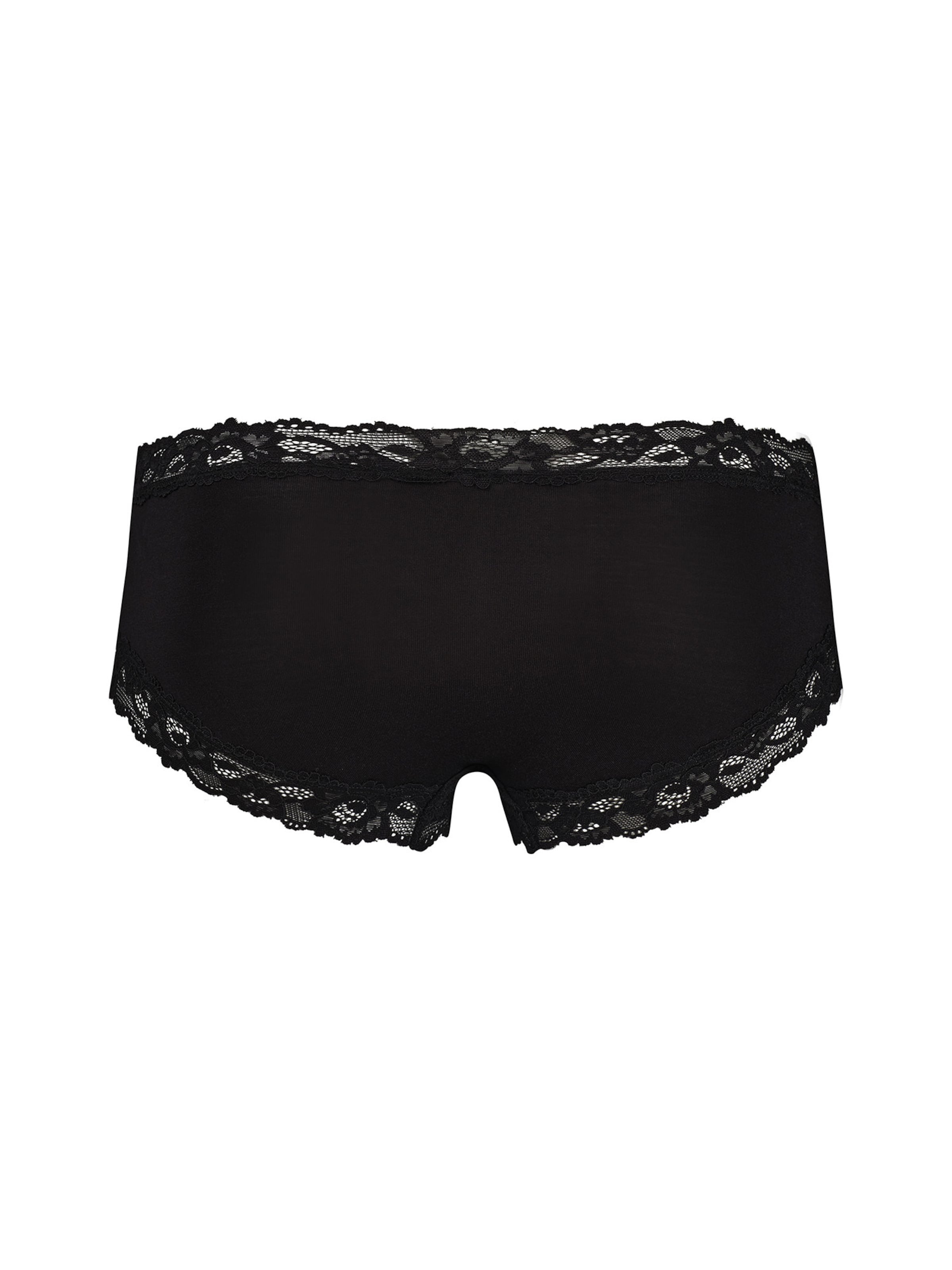 Skiny Panty ' Modal Lace ' in Schwarz