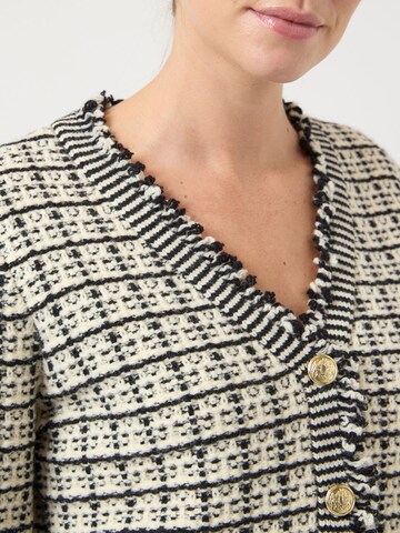 YAS Gebreid vest 'YASRimo' in Zwart