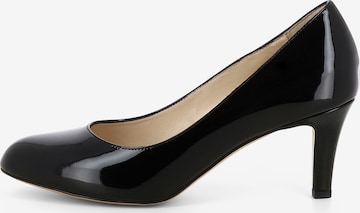 Escarpins 'BIANCA' EVITA en noir : devant