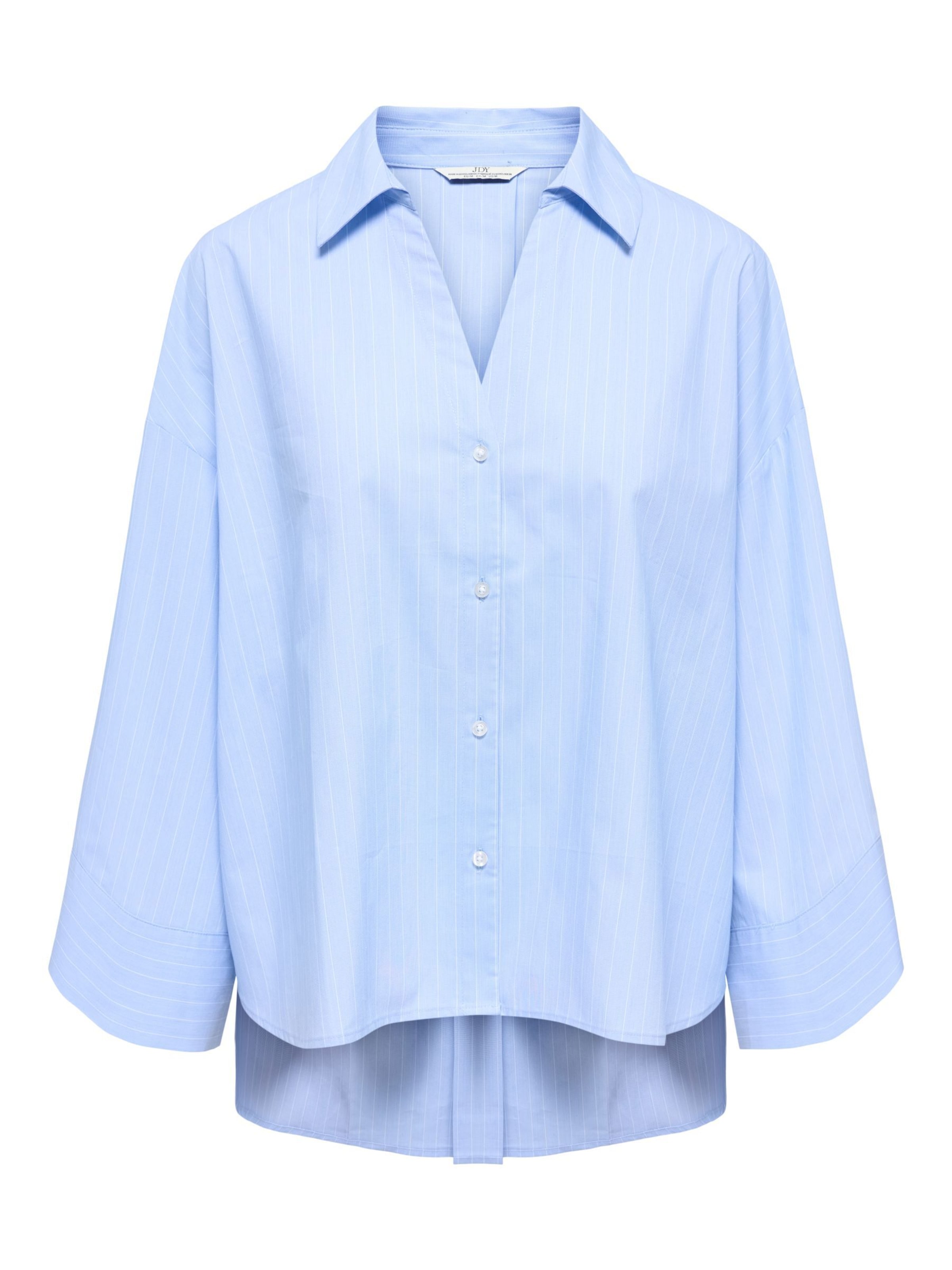 JDY Bluse 'JDYMio' in Blau: Vorderseite