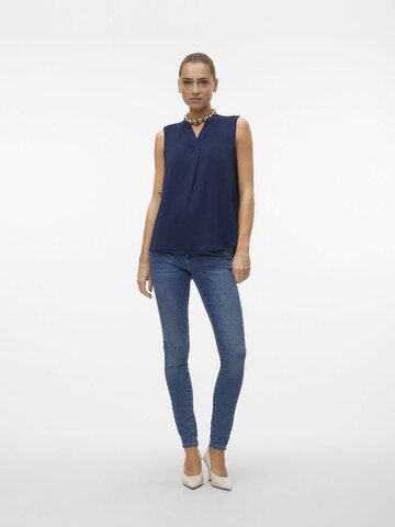 VERO MODA Blouse 'ELVA T' in Blue