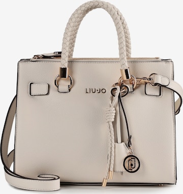 Borsa a mano 'Manh' di Liu Jo in bianco: frontale