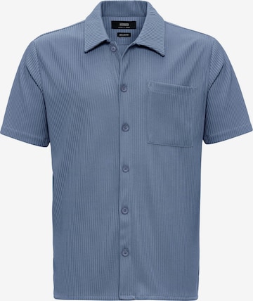 AntiochRegular Fit Košulja - plava boja: prednji dio