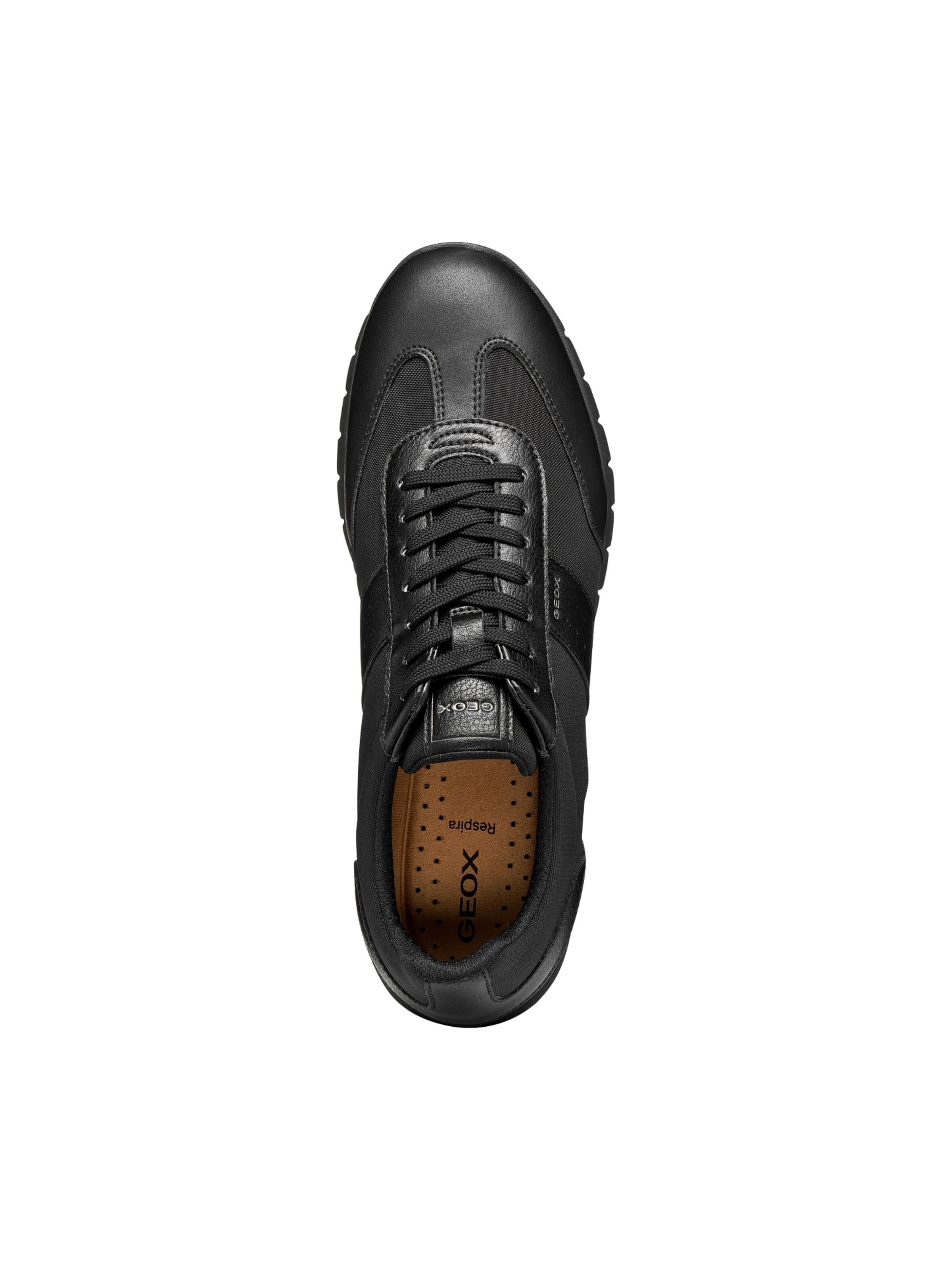 GEOX Sportieve veterschoen 'Flextride Zero Low-Top-Sneaker mit Schnürung' in Zwart