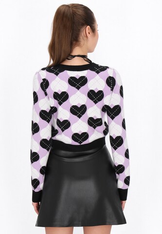 Cardigan myMo ROCKS en noir