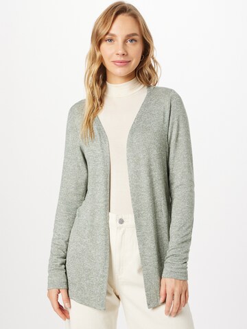 VERO MODA Knit Cardigan 'Brianna' in Green: front