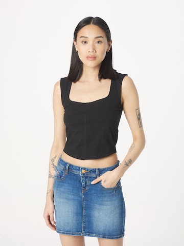 Urban Classics Top in Black: front