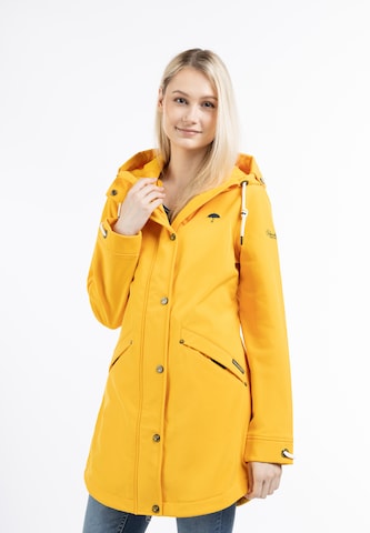 Schmuddelwedda Weatherproof jacket in Yellow: front