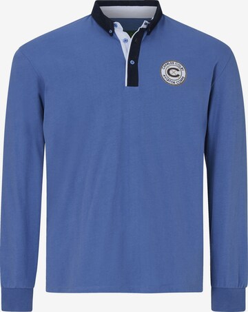 Charles Colby Shirt 'Earl Sinnt' in Blauw: voorkant