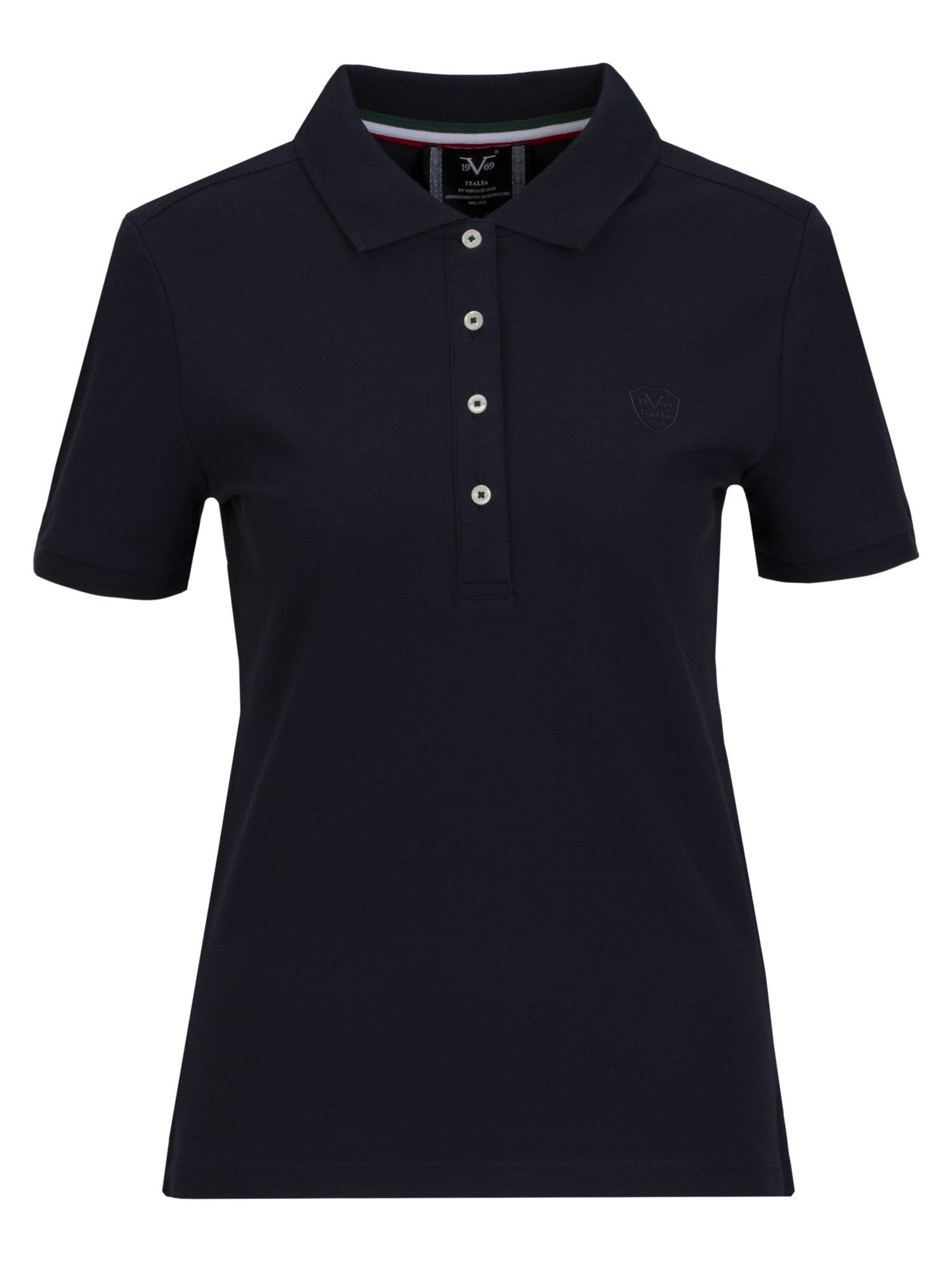 19V69 ITALIA Μπλουζάκι 'Bibi' σε μπλε: μπροστά