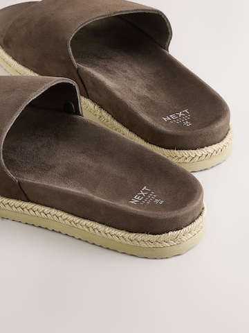 Next Pantolette in Braun