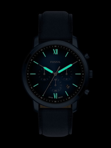 FOSSIL Аналоговые часы 'NEUTRA' в Синий
