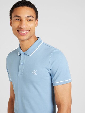 Calvin Klein Jeans Tričko – modrá