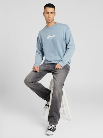 JACK & JONES Sweatshirt 'LAKE' in Blue