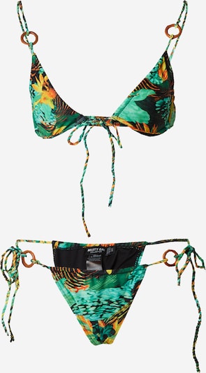 Nasty Gal Bikini en jaune / vert / jade, Vue avec produit