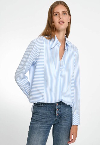 DAY.LIKE Blouse in Blauw: voorkant