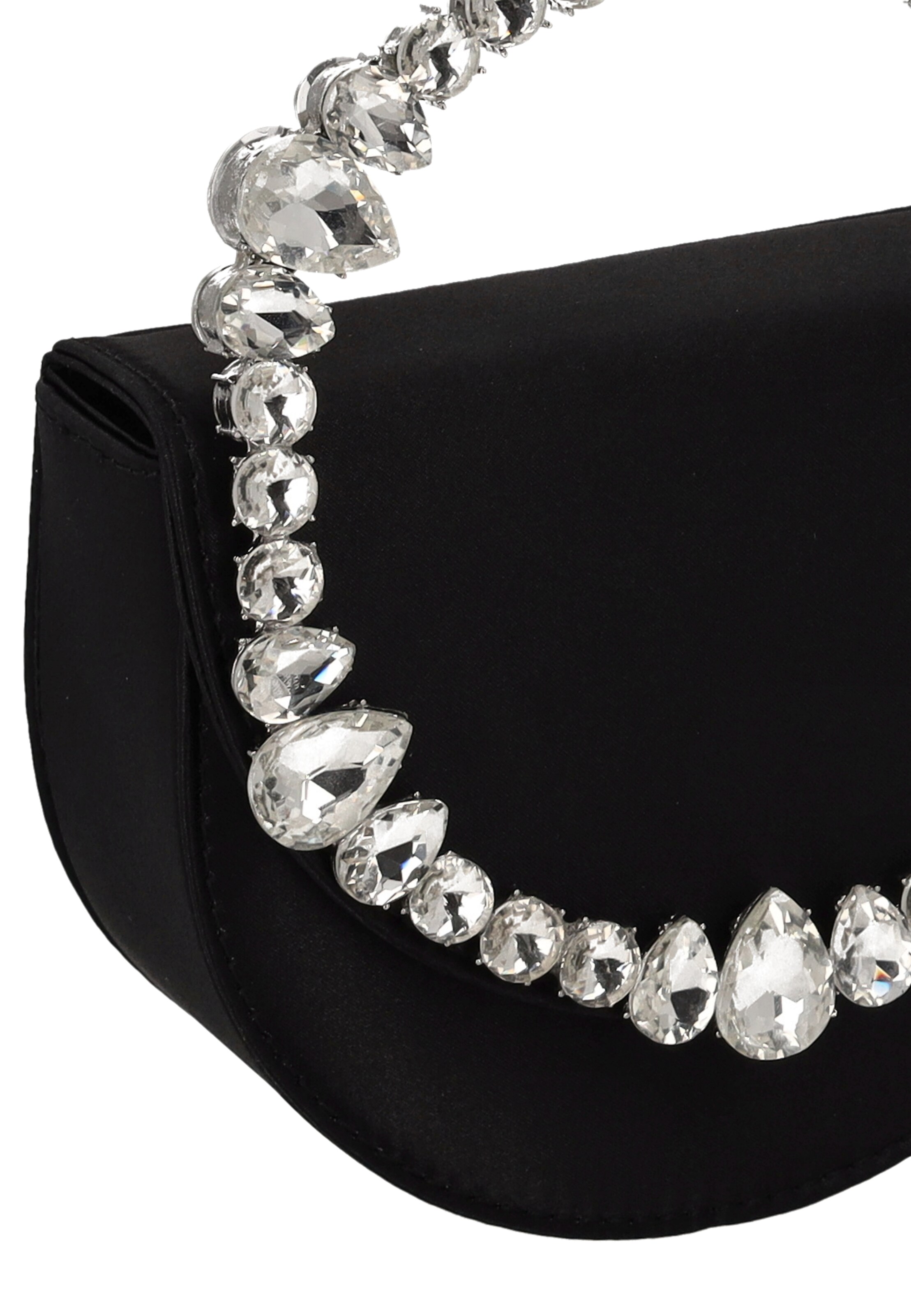 faina Clutch in Black