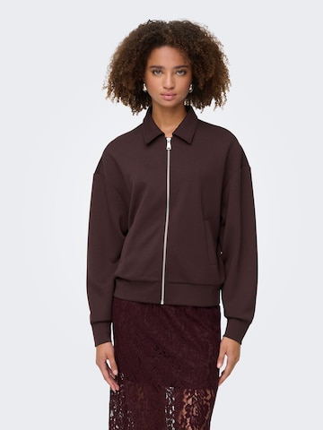 Cardigan 'JDYSAFINA ' JDY en marron : devant