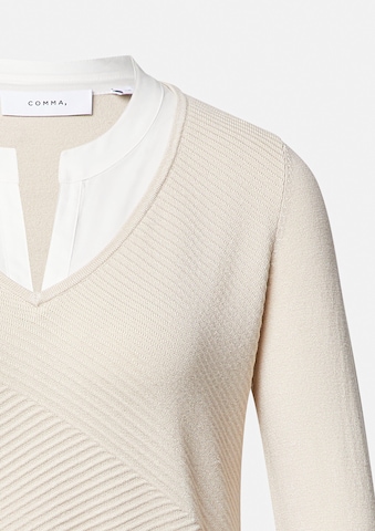 Pull-over COMMA en beige