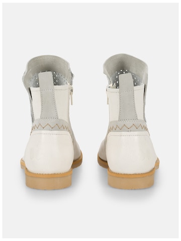 FELMINI Enkellaarsjes 'Clash' in Wit