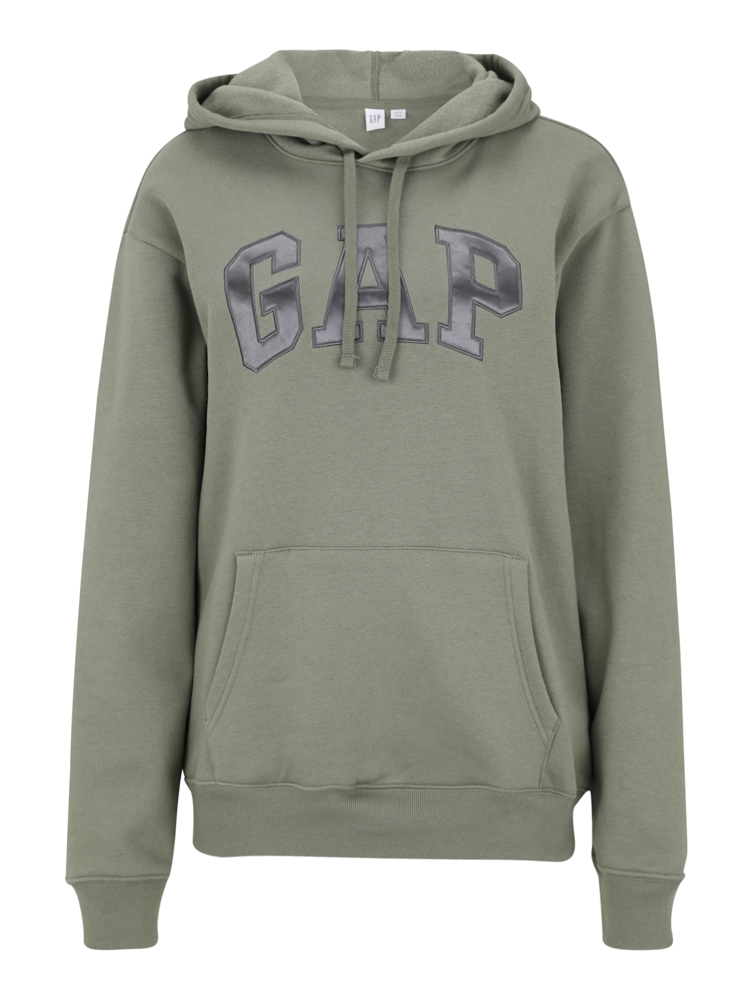 Gap Tall - Sweatshirt 'HERITAGE' em verde: frente