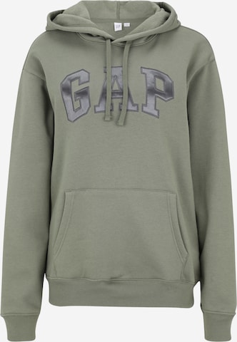 Gap Tall Свитшот 'HERITAGE' в Зеленый: спереди