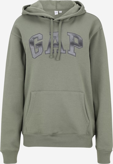 Megztinis be užsegimo 'HERITAGE' iš Gap Tall, spalva – tamsiai pilka / žalia, Prekių apžvalga